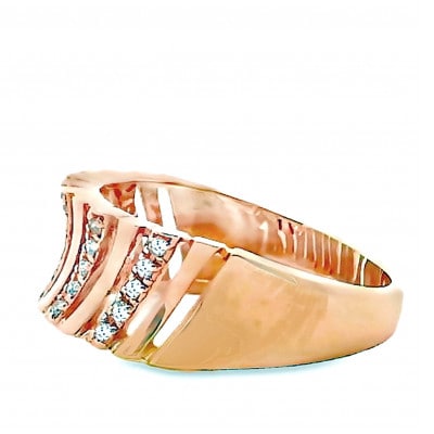 K18PG ダイヤモンドリング 0.12CT RADR-6588DI-R #8