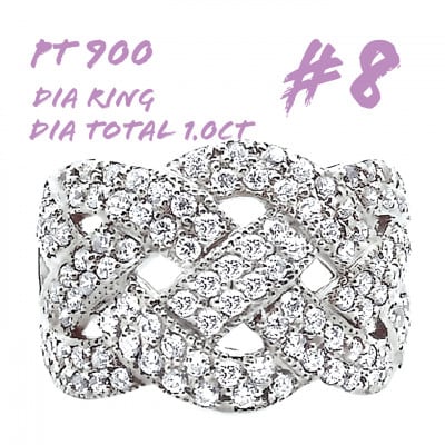 PT900 DIA RING  1.0CT 1本 RAAT-20DI-P #8