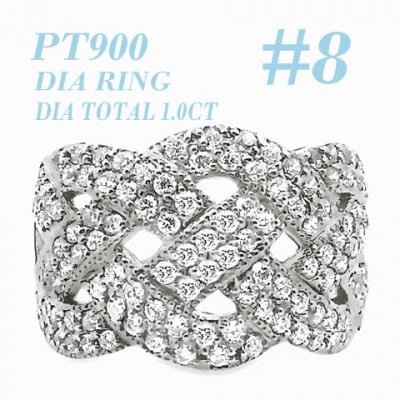 PT900 DIA RING  1.0CT 1本 RAAT-20DI-P #8
