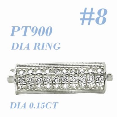 PT900　ダイヤモンドリング　015CT　RADR-6952DI-P #8