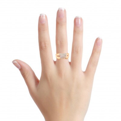 K18PG ダイヤモンドリング 0.2CT RADR-6756DI-R #8