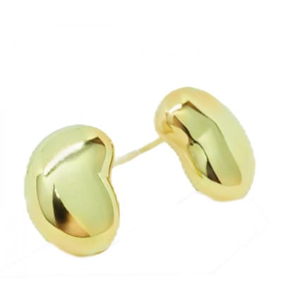 小豆 ピアス K18