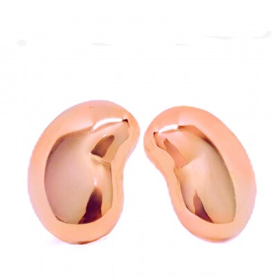 小豆 ピアス K18PG