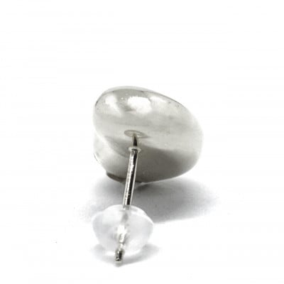 大きな豆 ピアス  PT900