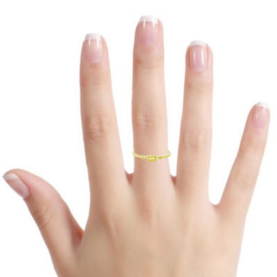 K18 ダイヤモンド リング 0.01CT RADR-4947DI-Y #10