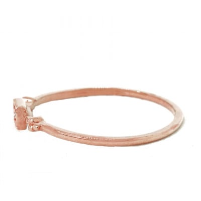 K18PG ダイヤモンド リング 0.01CT RADR-4947DI-R #11