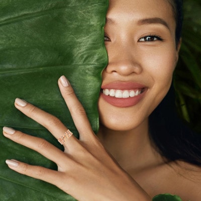 K18PG ダイヤモンドリング 0.12CT RADR-6588DI-R #13