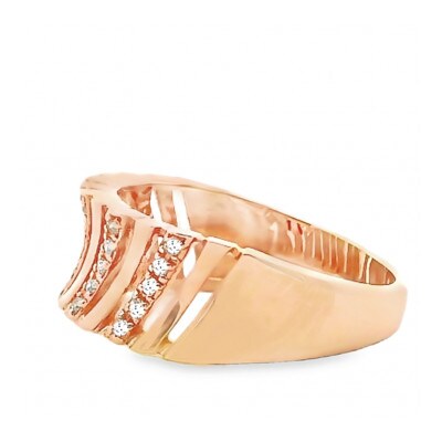 K18PG ダイヤモンドリング 0.12CT RADR-6588DI-R #17