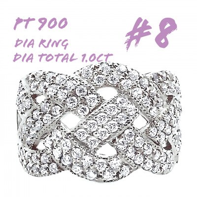 PT900 DIA RING  1.0CT 1本 RAAT-20DI-P #8