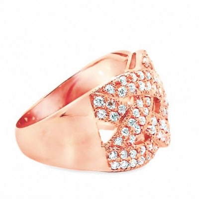 K18PG DIA RING 1.0CT 1本 RAAT-20DI-R #17