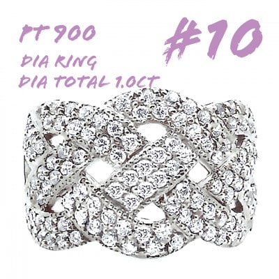 PT900 DIA RING  1.0CT 1本 RAAT-20DI-P #10
