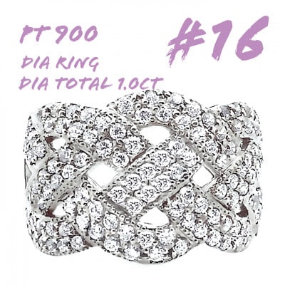 PT900 DIA RING  1.0CT 1本 RAAT-20DI-P #16