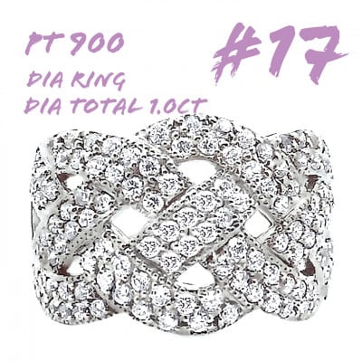 PT900 DIA RING  1.0CT 1本 RAAT-20DI-P #17