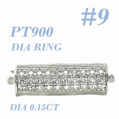 PT900　ダイヤモンドリング　015CT　RADR-6952DI-P #9