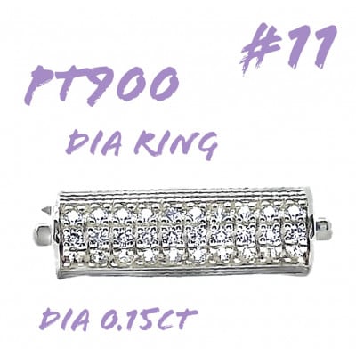 PT900　ダイヤモンドリング　015CT　RADR-6952DI-P #11