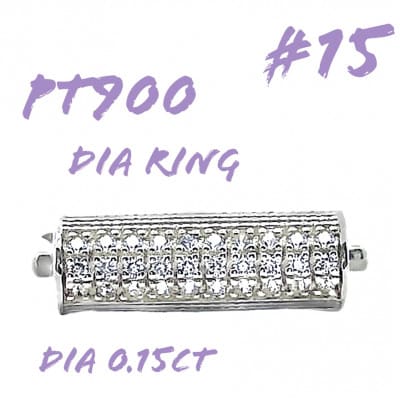 PT900　ダイヤモンドリング　015CT　RADR-6952DI-P #15