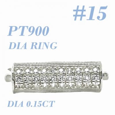 PT900　ダイヤモンドリング　015CT　RADR-6952DI-P #15