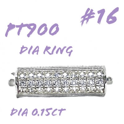 PT900　ダイヤモンドリング　015CT　RADR-6952DI-P #16