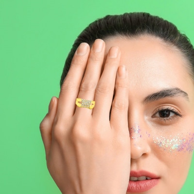 K18 ダイヤモンドリング 0.2CT RADR-6756DI-Y #12