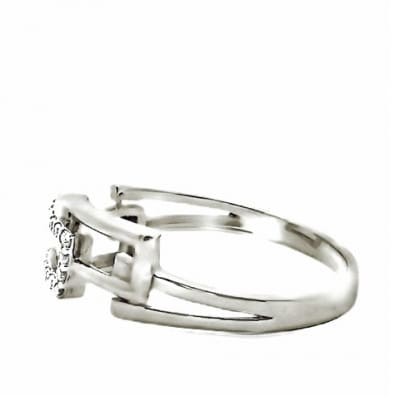 PT チェーンリンクリングDIA0.1CT RADR-6937DI-P #9