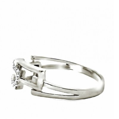 PT チェーンリンクリングDIA0.1CT RADR-6937DI-P #10