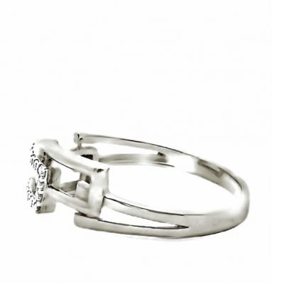 PT チェーンリンクリングDIA0.1CT RADR-6937DI-P #12