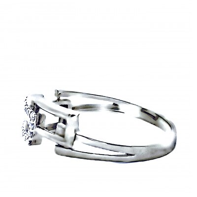 PT チェーンリンクリングDIA0.1CT RADR-6937DI-P #17