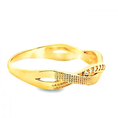 K18 ツイストダイヤ　リング　RADR-6940DI-Y #9