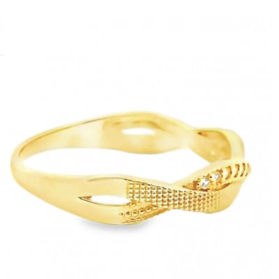 K18 ツイストダイヤ　リング　RADR-6940DI-Y #9