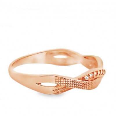 K18PG ツイストダイヤ リング RADR-6940DI-R #12