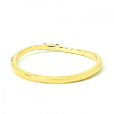 K18ダイヤモンド リング 0.02CT RADR-6525DI-Y #18