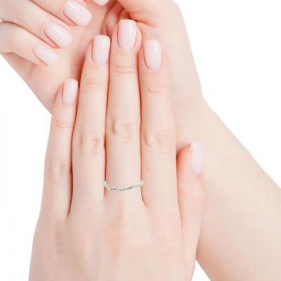 PT900ダイヤモンド リング 0.02CT RADR-6525DI-P #7