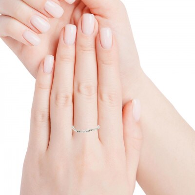 PT900ダイヤモンド リング 0.02CT RADR-6525DI-P #9