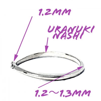 PT900ダイヤモンド リング 0.02CT RADR-6525DI-P #16