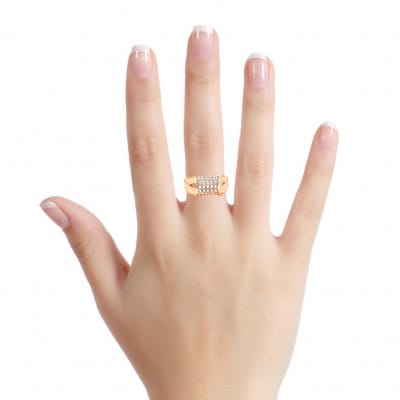 K18PG ダイヤモンドリング 0.2CT RADR-6756DI-R #9