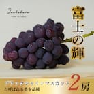【山梨県笛吹市】Inakakara 「富士の輝」2房