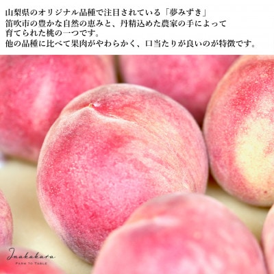 Inakakaka 瑞々しく甘い 夢みずき 5～7玉(計2～2.1kg)
