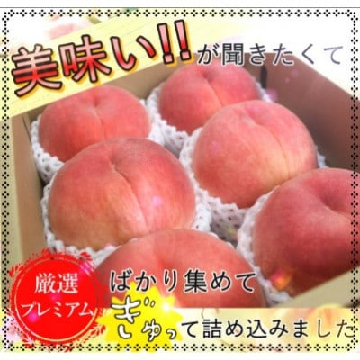 安心のクール便でお届け 山梨県産 桃 2kg 4~5個入 | お礼品詳細