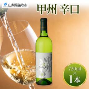 甲州辛口 720ml 1本 白ワイン ワイン 酒 果実酒 辛口 モンデ酒造 山梨県 笛吹市
