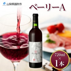 ベーリーA 720ml 1本 赤ワイン ワイン 酒 果実酒 中口 モンデ酒造 山梨県 笛吹市