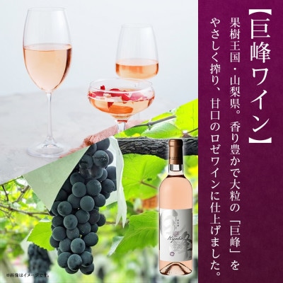 【熨斗】巨峰ワイン・巨峰スパークリング 720ml 2本セット モンデ酒造 山梨県 笛吹市