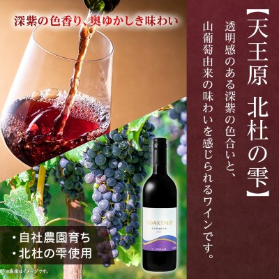 山梨県 YOAKENO天王原北杜の雫 750ml×12本 赤ワイン 辛口 モンデ酒造 笛吹市