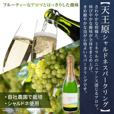 山梨県 YOAKENO 飲み比べ(天王原シャルドネ・シャルドネスパークリング) 各1本 笛吹市