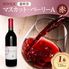 赤ワイン NOVICE マスカット・ベーリーA 720ml×1本 日川中央葡萄酒 山梨県笛吹市