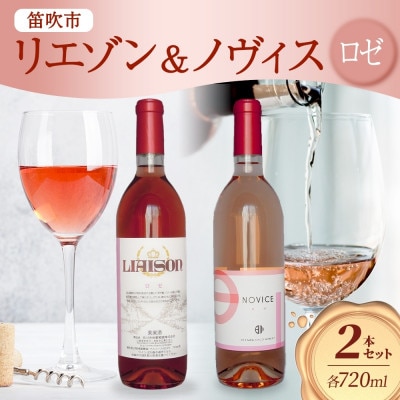 ロゼワイン 2種 セット 720ml 各1本 計2本 日川中央葡萄酒 山梨県笛吹市