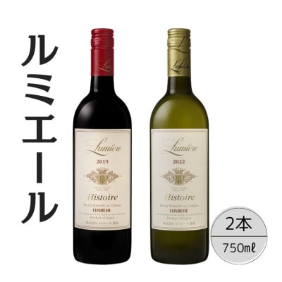 ルミエール　イストワール赤白2本セット 167-130