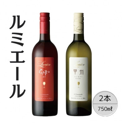 ルミエール　甲州シュールリー・GABU　計2本セット 167-119