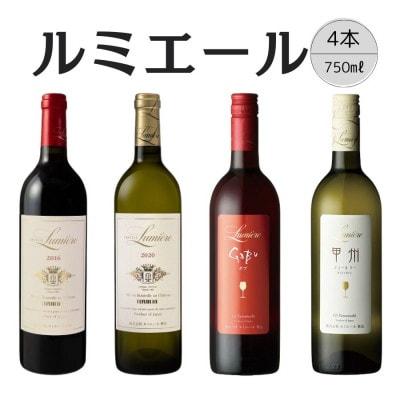 ルミエール　おすすめ赤白ワイン4本セット(5)167-138