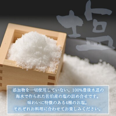 手作り塩セット(合計1.5kg以上・4種)