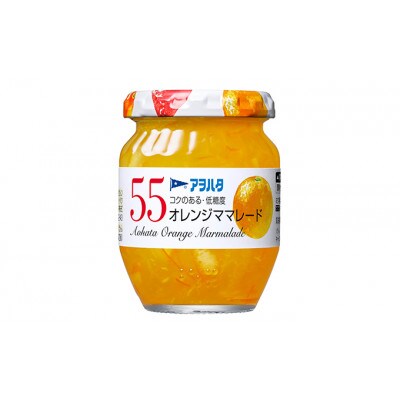アヲハタ 55 ジャム 2種12瓶(1瓶150g)いちご/オレンジママレード 各6瓶